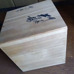 300円◆木の箱◆約34×33×33の画像