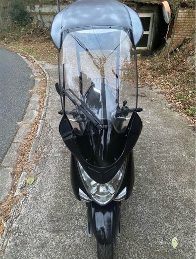 ヤマハ マジェスティS155 ゾロルーフ 屋根付き 社外マフラー オイル