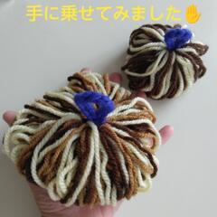 アクリルたわし☆作ってみませんか〜超かんたん！『ぐるぐる巻き😵‍💫』編み物レッスン 毛糸代込み！の画像