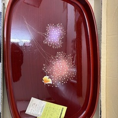 美術漆器　おぼんの画像