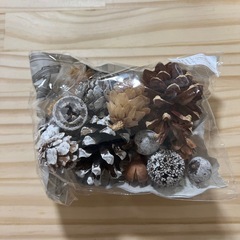 粉雪松ぼっくり