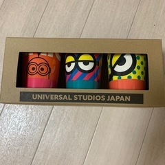 【新品未使用】ミニオン　メラミンタンブラー3個セット