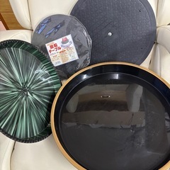 おぼん、回転皿セット