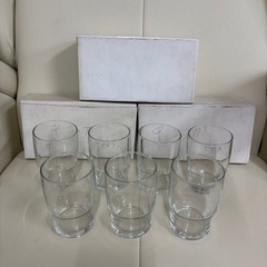ラスカル、無地、ニトリ、グラスセットの画像