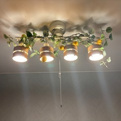 美品！LED電球付きシーリングライト✴︎スポットライト