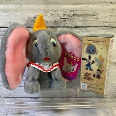 ディズニーランド　レトロ　ダンボぬいぐるみ　タグ付きの画像