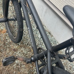 アーレスバイク　BMX マットブラックの画像