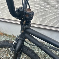 アーレスバイク　BMX マットブラックの画像