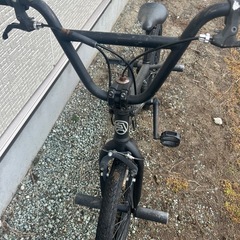 アーレスバイク　BMX マットブラックの画像