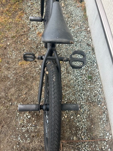 12m04_【引き取り限定】アレスバイクス BMX マットブラック 現状品 アーレスバイク BMX マットブラック 12m04_【引き取り限定】アレス