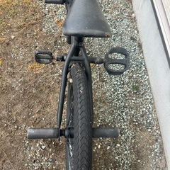 アーレスバイク　BMX マットブラックの画像