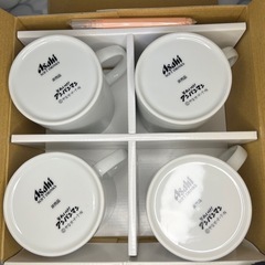 アサヒ　非売品　アンパンマン塗り絵マグカップの画像