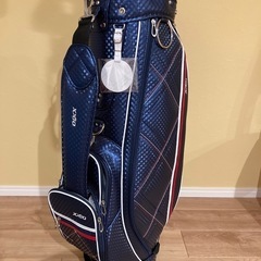 値下げ、新品未使用 キャディバッグ ゼクシオ ゴルフバッグ キャディーバック XXIO DUNLOP 8.5型の画像