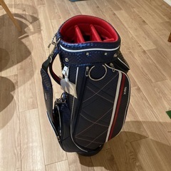 値下げ、新品未使用 キャディバッグ ゼクシオ ゴルフバッグ キャディーバック XXIO DUNLOP 8.5型の画像