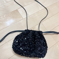 スパンコールバッグ　ショルダーバッグ