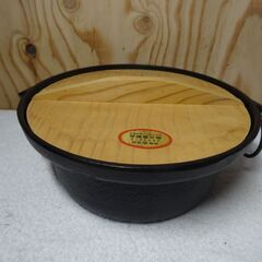 南部鉄器　池永　22号　しゃぶ鍋　ホーロー鍋　未使用品