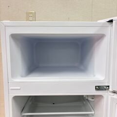  21691  一人暮らし 2D冷蔵庫　ドア逆開き付け替え可 MAXZEN 2021年製 87L ◆大阪市内・東大阪市他 6,000円以上ご購入で無料配達いたします！◆ ※高槻・枚方方面◆西宮・尼崎方面◆生駒方面　それぞれ条件付き無料配送あり！            の画像