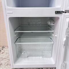  21691  一人暮らし 2D冷蔵庫　ドア逆開き付け替え可 MAXZEN 2021年製 87L ◆大阪市内・東大阪市他 6,000円以上ご購入で無料配達いたします！◆ ※高槻・枚方方面◆西宮・尼崎方面◆生駒方面　それぞれ条件付き無料配送あり！            の画像