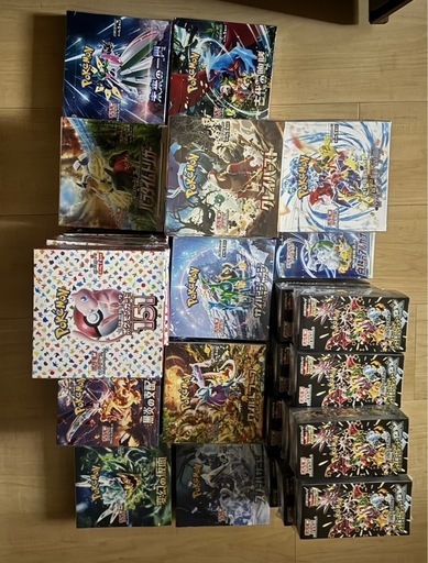 早い者勝ち！ ポケモンカード ポケカ BOX まとめ売り 引退品
