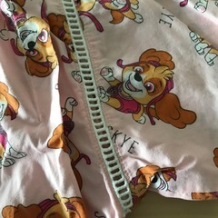 パウパトロール　スカイ　甚平　浴衣　パジャマ　上下セット　サイズ：90の画像