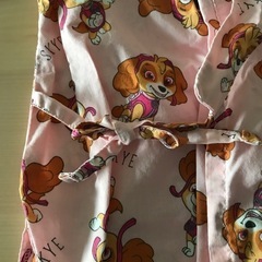 パウパトロール　スカイ　甚平　浴衣　パジャマ　上下セット　サイズ：90の画像