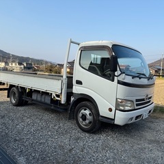 日野デュトロ　3トン　平ロングワイド　AT車　低走行車
