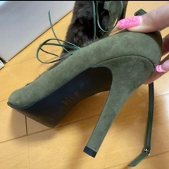 ダイアナ 新品 ファー パンプスの画像