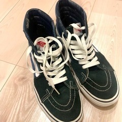 vans バンズ　スケートハイ　スケハイ　24センチの画像