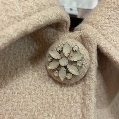 【JILLSTUART】ジルシュチュアート コート Sサイズ ピンクとベージュの間の色？の画像