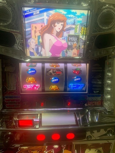 パチスロ　不二子100億$の女神　実機