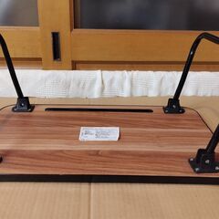 【ローテーブル・折りたたみ・ミニ・木目調】 武田コーポレーション(Takeda corporation) ブラウン 50×30×21cm 折りたたみミニテーブルBR 81465BRの画像