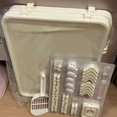 新品未使用キャットケージ3段タンスのゲン トイレ付の画像