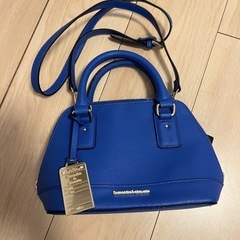 Samanth&chouette 青のハンドバッグ