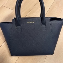 & chouette ネイビー バック