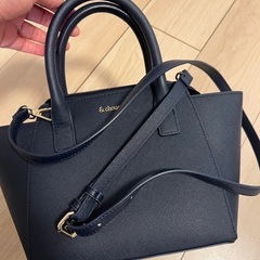 & chouette ネイビー バックの画像