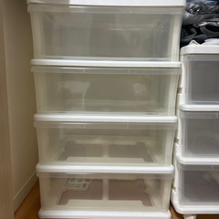 衣装ボックス、収納ケース２セット