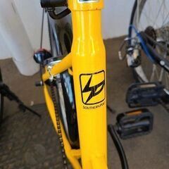 J6611　折りたたみ自転車　SOUTHERNPORT　イエロー　20インチ　★店頭にて試乗可★ 簡易クリーニング済　【リユースのサカイ柏店】　 中古自転車 　流山市  松戸市 我孫子市 鎌ヶ谷市 船橋市 守谷市 取手市の画像