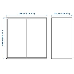 IKEA キャビネット + 脚の画像
