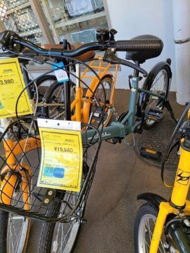 J6612　折りたたみ自転車　SPRAR　ブルー　20インチ　6ギア　★店頭にて試乗可★ 簡易クリーニング済　【リユースのサカイ柏店】　 中古自転車 　流山市  松戸市 我孫子市 鎌ヶ谷市 船橋市 守谷市 取手市