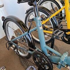 J6612　折りたたみ自転車　SPRAR　ブルー　20インチ　6ギア　★店頭にて試乗可★ 簡易クリーニング済　【リユースのサカイ柏店】　 中古自転車 　流山市  松戸市 我孫子市 鎌ヶ谷市 船橋市 守谷市 取手市　の画像
