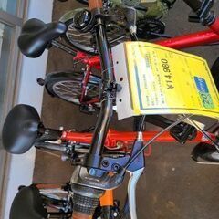 J6614　折りたたみ自転車　SMART CONNECTION SC-07　レッド　20インチ　6ギア　★店頭にて試乗可★ 簡易クリーニング済　【リユースのサカイ柏店】　 中古自転車 　流山市  松戸市 我孫子市 鎌ヶ谷市 船橋市 守谷市 取手市　の画像