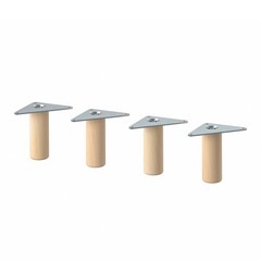 IKEA キャビネット + 脚の画像