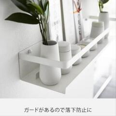 山崎実業(Yamazaki) 【 石こうボードピンセット・木ネジ 付属 】 石こうボード壁対応 神棚 ホワイト シェルフ 壁掛け 約W45×D12×H7cm タワー tower 神具ホルダー お札立て 簡易神棚
の画像