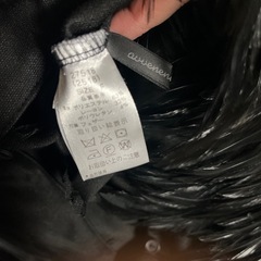 ファー　羽根付　クロップド丈五分袖トップスの画像