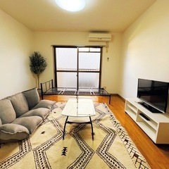 20万円相当！家具家電付き✨家賃応相談！広くてキレイな8畳１Ｋ賃...