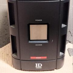 1TB USB接続HDDの画像