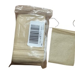 紐付きお茶パック 100枚セットの画像
