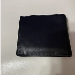 Paul Smith ポールスミス 二つ折り財布 黒 マルチカラーストライプの画像