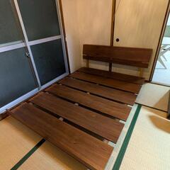 ■引取先決定■　ニトリ　ローベッドフレーム　ダブル