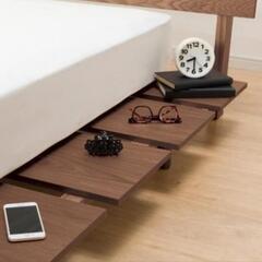 ■引取先決定■　ニトリ　ローベッドフレーム　ダブルの画像